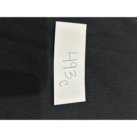 Studio V By Versailles Black Knit Top Neck Detail Sz XL - Picture 8 of 8